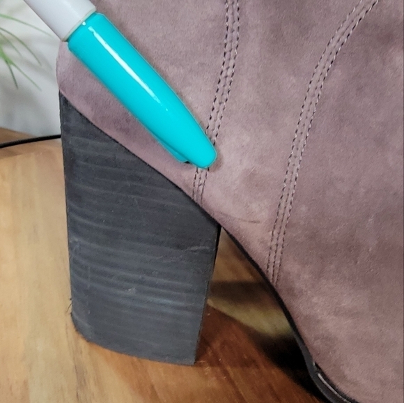 Jeffrey Campbell Hanger Suede Ankle Boots Chunky Heel Size 9 - Picture 11 of 17